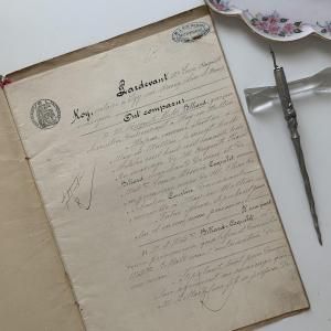 CONTRAT DE MARIAGE뺧1891