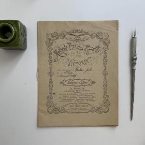 L331  洋書古書 1913年発行　ル・メールの大変美しいアンティーク楽譜絵本 洋書 古書 美しいアンティークブック 1880年発行 海の驚異 海の