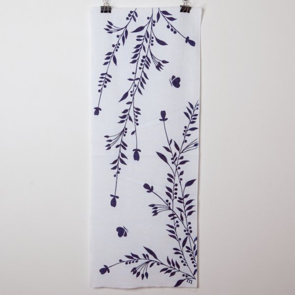 momi 日本手ぬぐい 野の花／花色 - kurume kasuri textile
