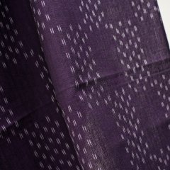 久留米絣　タロットのゆくえ／紫水晶