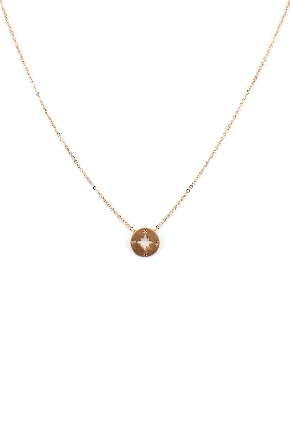 Compass Charm Necklace コンパスチャーム・ネックレス / from