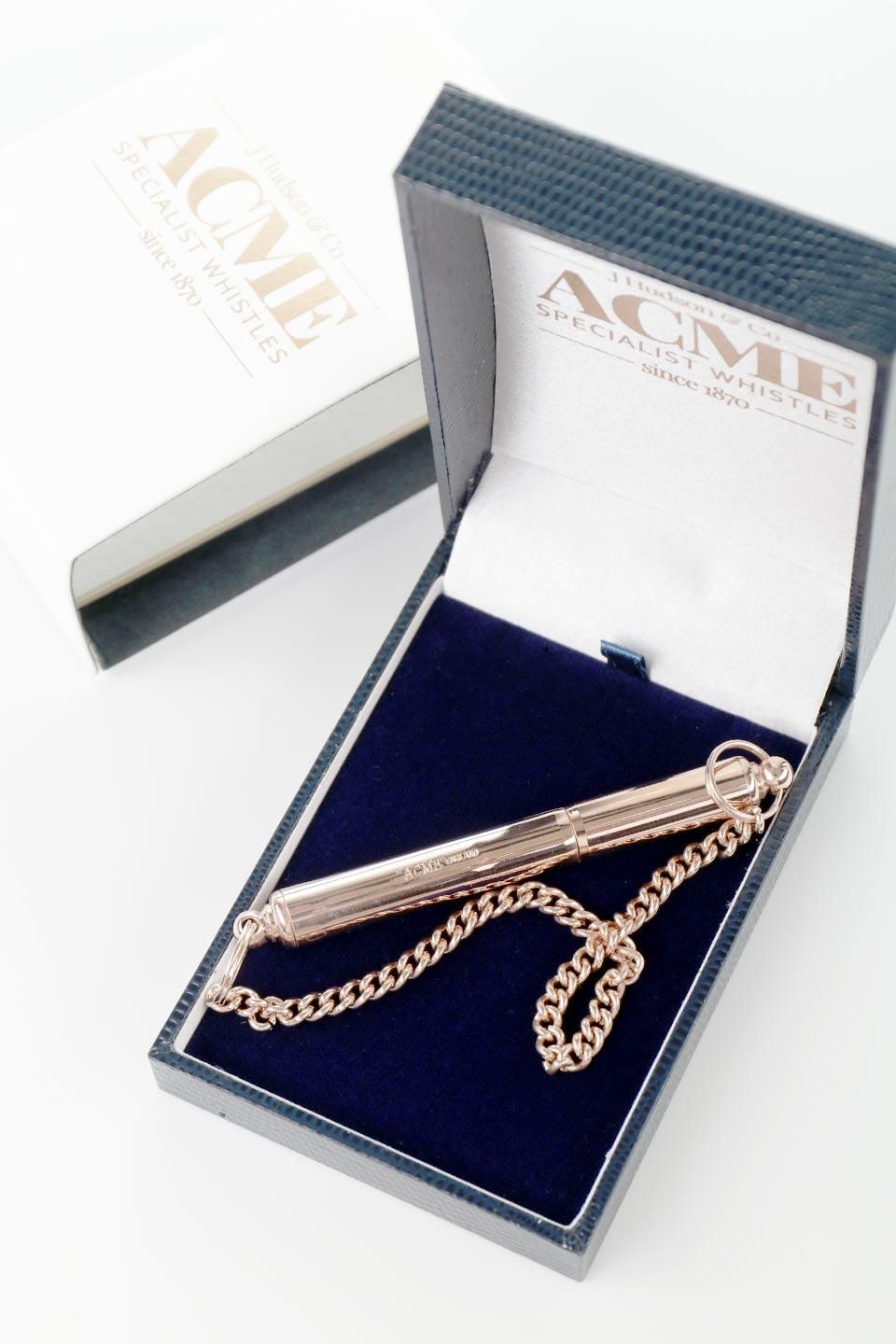 Acme Silent Dog Whistle (Rose Gold) アクメ社・サイレントドッグホイッスル(ローズゴールド) / by Acme| ドッググッズを海外から直輸入/福島市パセオ通りbloom
