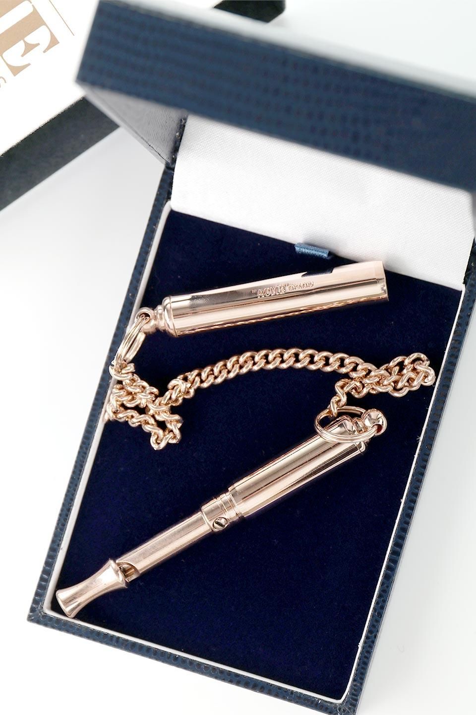 Acme Silent Dog Whistle (Rose Gold) アクメ社・サイレントドッグホイッスル(ローズゴールド) / by Acme| ドッググッズを海外から直輸入/福島市パセオ通りbloom