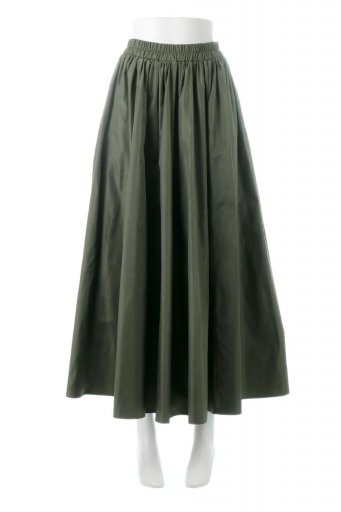 եåͥ奢˺Ŭʥݡȥ쥯ȥƥTaffeta fabric Maxi Flare Skirt 磻ɥե쥢ե