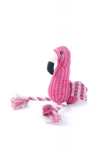 եåͥ奢˺Ŭʥݡȥ쥯ȥƥPlush Flamingo Dog Toy ­Υեߥ󥴡ѥ