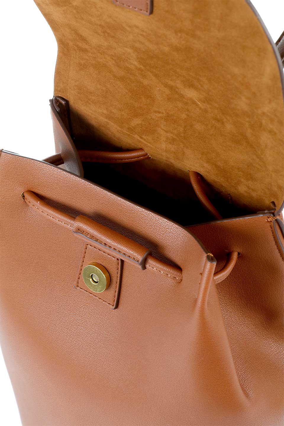 meliebiancoのAubrey(Saddle)ビーガンレザー・ミニリュック/海外ファッション好きにオススメのインポートバッグとかばん、MelieBianco（メリービアンコ）のバッグやその他。使いやすい程よい大きさのシンプルリュック。なめらかな高級ビーガンレザーを使用したシンプルデザインのアイテム。/thumb-10