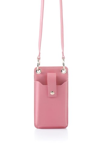 海外ファッションや大人カジュアルのためのインポートバッグ、かばんmelie bianco（メリービアンコ）のTina (Pink) 財布機能付き・スマホショルダー 