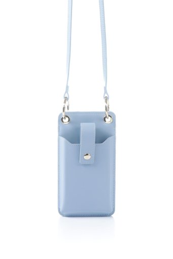 海外ファッションや大人カジュアルのためのインポートバッグ、かばんmelie bianco（メリービアンコ）のTina (Sky) 財布機能付き・スマホショルダー