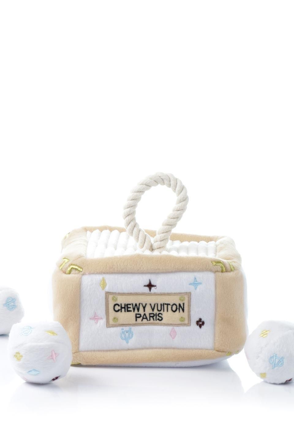 White Chewy Vuiton Interactive Trunk ルイヴィトン・マルチカラー 