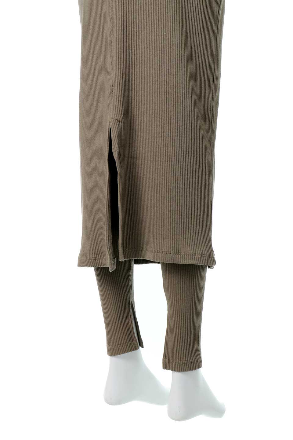 リブタイトスカート・レギンスセット｜海外ファッションのインポートセレクトショップbloom