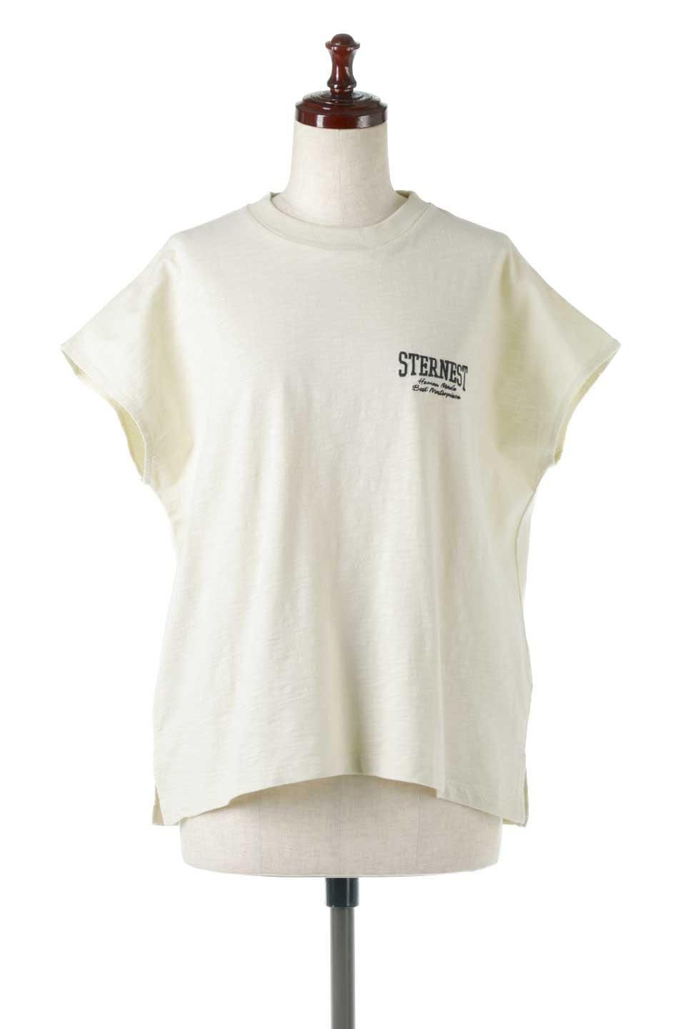 ソフトスラブ・バックプリントTシャツ｜海外ファッションの