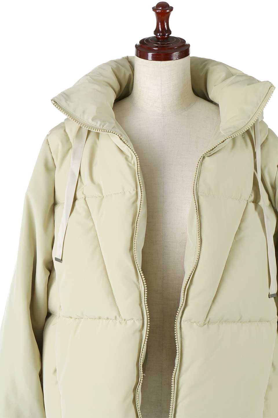 SORONAShortPufferJacketソロナ中綿・ショートジャケット大人カジュアルに最適な海外ファッションのothers（その他インポートアイテム）のアウターやジャケット。ボリューミーだけど着ぶくれしない。デュポン社の新素材を使用した中綿ジャケット。/main-19