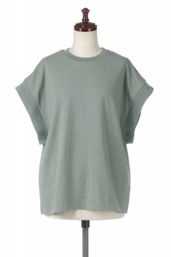 US Cotton Yacco Sleeve T-Shirt գӥåȥ󡦥å꡼֣ԥ / ͥ奢˺ŬʳեåդʡԤΥ쥯ȥåbloom
