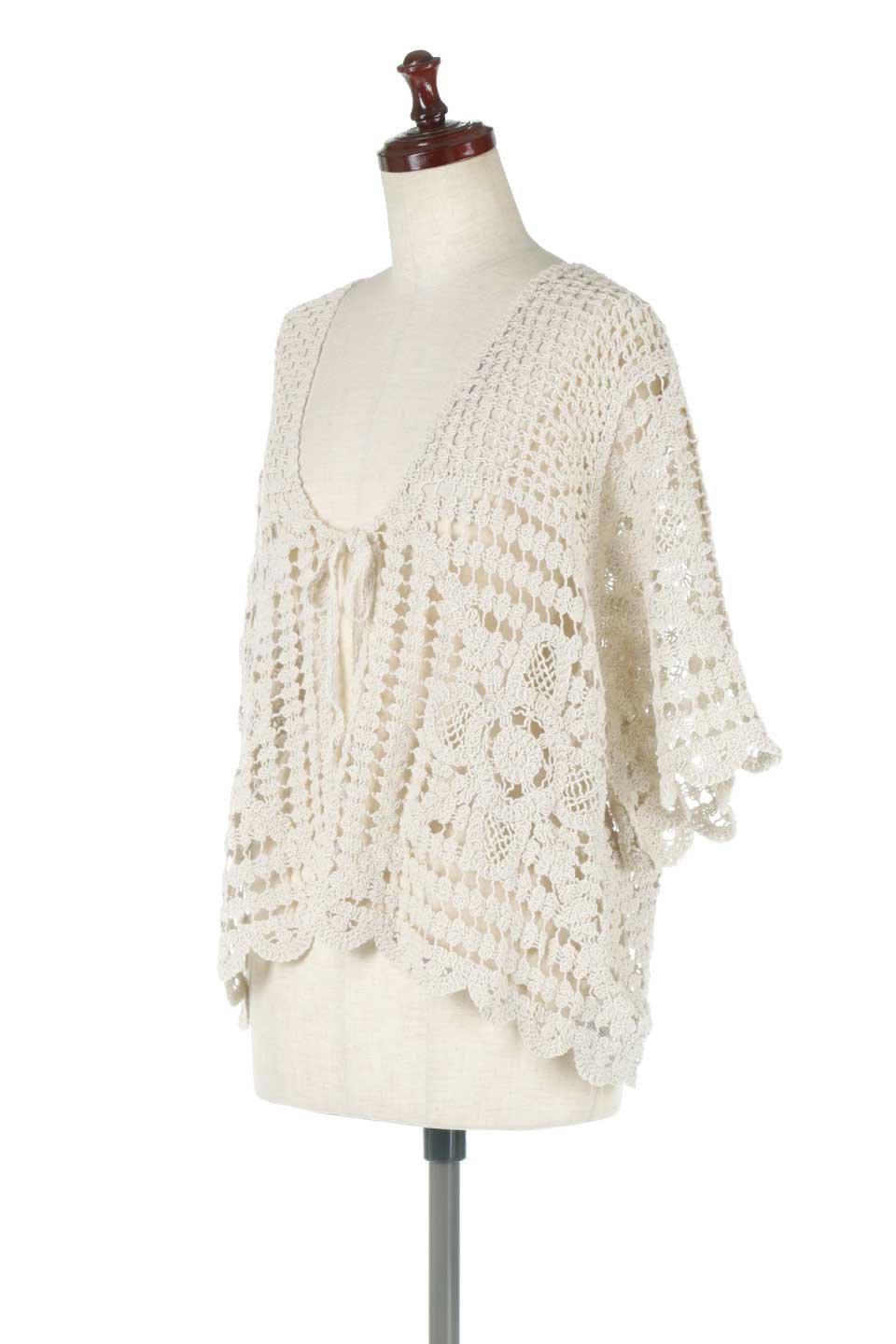 CrochetKnitHalfSleeveCardigan˥åȡȾµǥͥ奢˺Ŭʳեåothersʤ¾ݡȥƥˤΥ䥫ǥ͵ΥǥȾµСµ椬ɪޤǤûˤʤꡢȩϪФȴФޤ/main-1